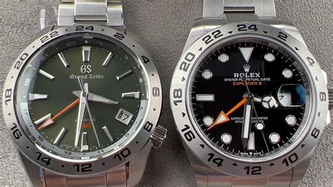 grand seiko vs rolex explorer 1|Seiko Rolex review.